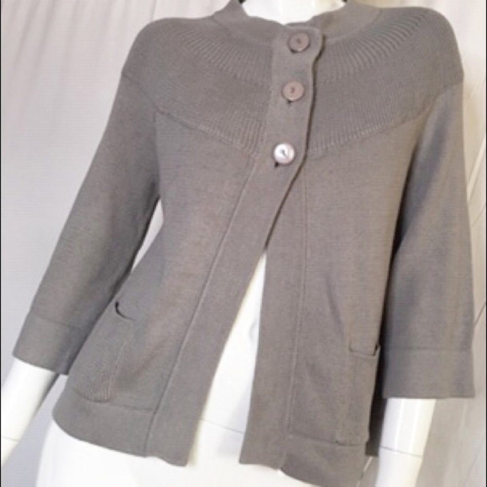 BCBGMaxAzria Womens Large Knit Jacket NWT